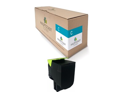 Toner mit Lexmark CS 417 dn CS 517 de CX 417 de CX 517 de 71B2HC0 Cyan kompatibe
