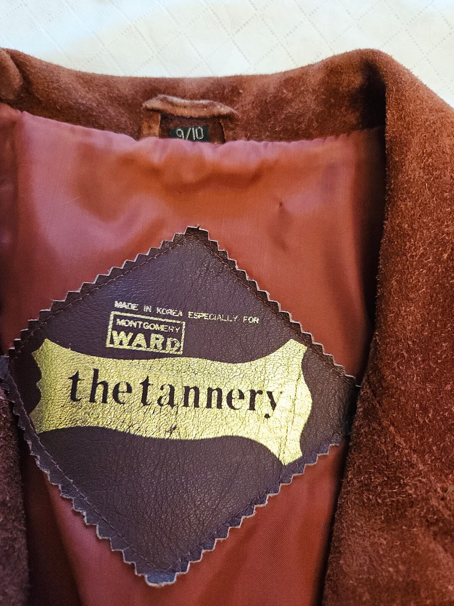 1970s Montgomery Ward レザージャケット MONTGOMERY WARD VTG 70's Disco Glove Leather Car Coat Jacket Mens