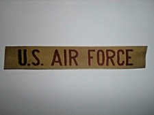 Patch US Air Force USAF Desert Name Tape Strip DCU