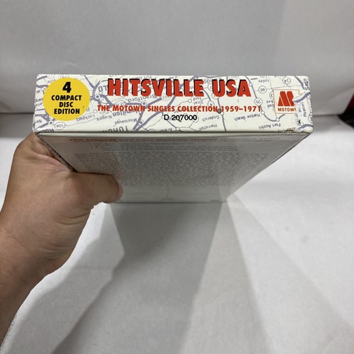 HITSVILLE USA The Motown Singles Collection 4 Cassette Tapes 1959 - 1971 Box Set - Picture 22 of 22