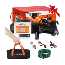 RV Macerator Pump 12V,Portable Waste Pump,12GPM Suction 3.2 feet Lift 14 feet...
