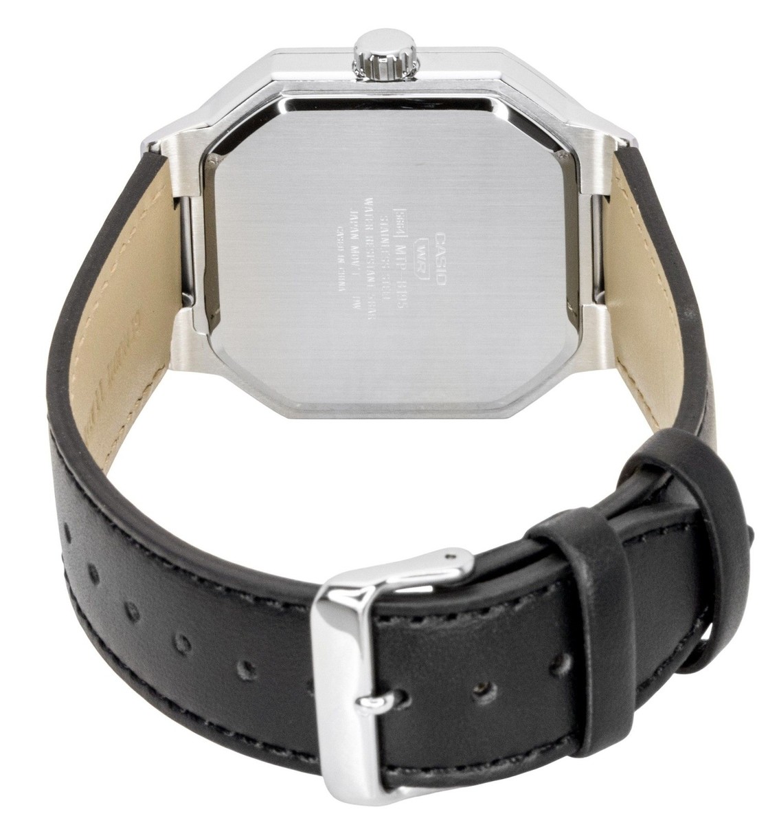 Casio Analog Leather Strap Green Dial Quartz MTP-B195L-3AV Men's