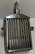 Vtg Rolls Royce Musical Decanter Flask Wind Up Plays How Dry I Am Japan WORKS!