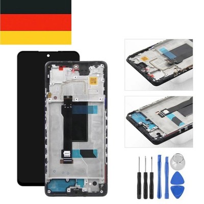 Für Xiaomi Redmi Note 12 Pro 5G OLED Display Touch Screen Assembly w/ Rahmen DE