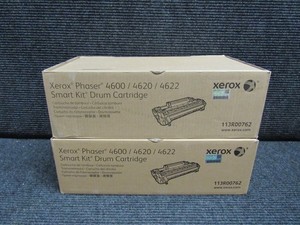 LOT OF 2! GENUINE XEROX 113R00762 (PHASER 4600) SMART KIT DRUM CARTRIDGE