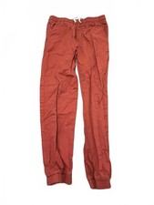 Old Navy Kids Boys Pull on Twill Pants L 10-12 Rust