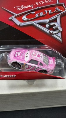 NIB 2016 REB MEEKER #36 PINK RACE CAR DISNEY PIXAR CARS 3 TOY CAR