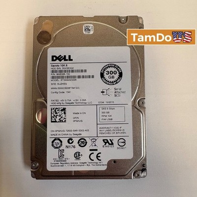 Dell Savvio 10K.6 300GB 2.5'' SAS 10K RPM Server Hard Drive ST300MM006