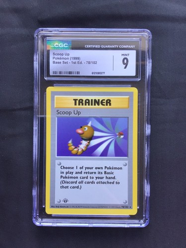 Scoop Up (1st Edition) graded CGC 9 for sale on eBay