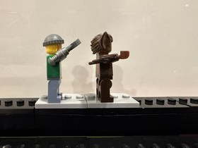 LEGO Monster Fighters Jack McHammer And Bat Monster Minifigure ONLY