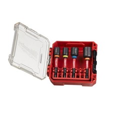 Milwaukee 4 Piece Shockwave Impact Duty Magnetic Nut Driver Set - 4932492445