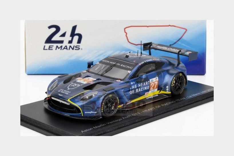 Spark S8274 1/43 ASTON MARTIN VANTAGE AMR NO.98 24H LE MANS 2021 Model Car