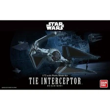 Tie Interceptor Star Wars, Bandai Hobby Star Wars 1/72 Plastic Model