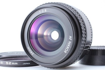 Near MINT Nikon AF Nikkor 24mm f/2.8 Wide Angle Prime Lens From JAPAN