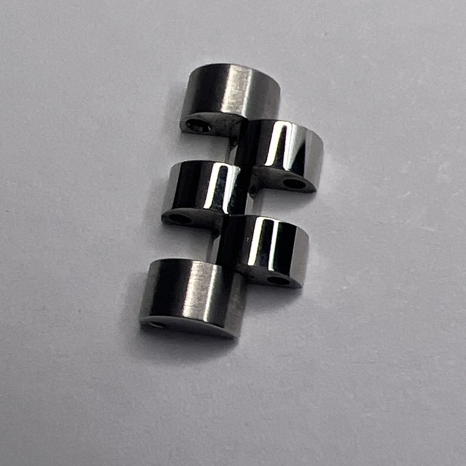 Original Rolex 15.5mm Acero Jubilee Link Sólido Nuevo Estilo para 126710BLRO - SIN PIN Foto 3 de 4