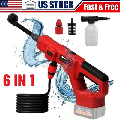 #ad Cordless Pressure Washer for Milwaukee M18 Battery Portable Cordless Power Wash $59.99