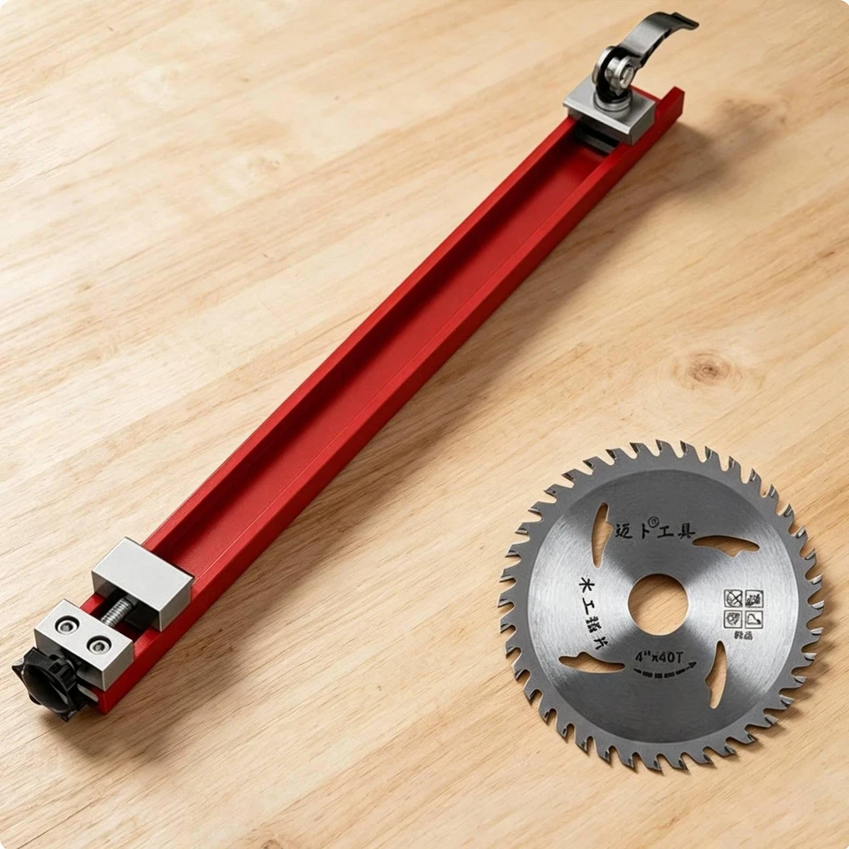 Guide De Coupe Réglable Pour Scie Circulaire : Installation Facile Et - Photo 1/1