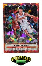 2019-20 Panini Contenders Optic #20 Devin Booker Front Row Seat Red Cracked Ice