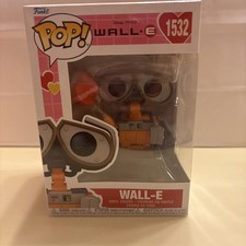 Figura Vinilo Funko POP Disney Wall-E San Valentín #1532 COMO NUEVA CON Protector