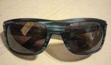 Kaenon Burnet 1221 SR91 Fade Wrap Sunglasses   Pacific Current / Ultra Grey
