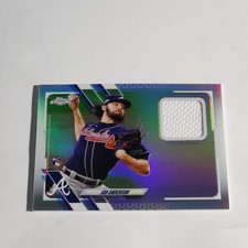 2021 Topps Chrome - Ian Anderson #CSR-IA Rookie Jersey Relic (RC)