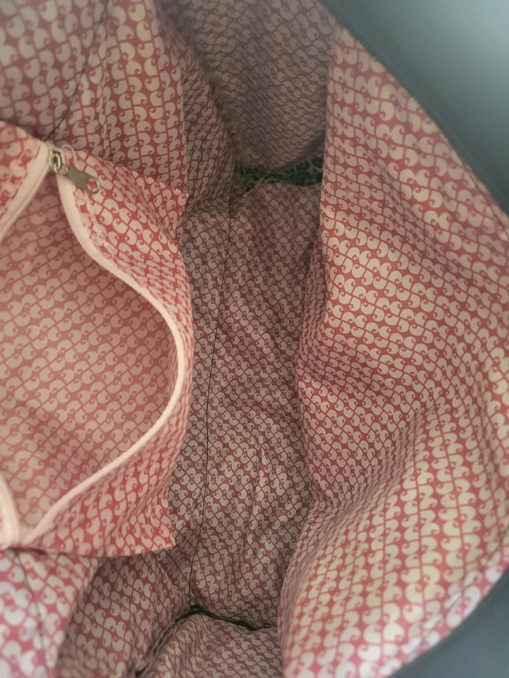 Carhartt For Women Tote Bag Black Canvas 14 x 12 x 4.5 Carry All Pockets Zipper - Image 4 of 4