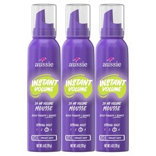 Instant Volume Mousse Triple Pack, 24-hour Volume Mousse, 6 oz
