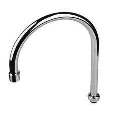 KWODE Gooseneck Swivel Spout 8 Inch 8 Spout, Silver