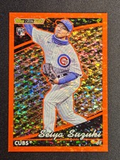 2022 Topps Update Topps Black Gold Seiya Suzuki #BG-15 Red /10