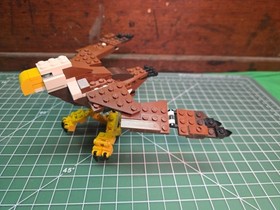 Lego Creator 3 in 1 Fierce Flyer 31004 INCOMPLETE