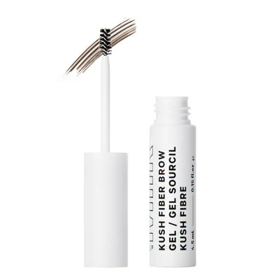 KUSH Fiber Eyebrow Gel, Grind, 0.15 oz, New
