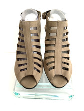 Arche Enexor Taupe Nubuck Suede Open Toe Sandals Shoes Size 41 / US 11