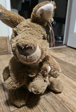 Wild Republic Kangaroo Mom Joey Baby Plush 12 Inch Stuffed Animal Toy