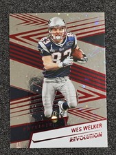 2025 Revolution Red Cosmo #118 Wes Welker New England Patriots