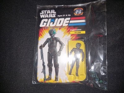 G I Joe / Crossover Figur / Star Wars, G I Joe '' 4Lom'' / OVP / 25th Anniversary
