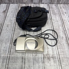 OLYMPUS Infinity Stylus Zoom 140 35mm Film Camera FOR PARTS Repair No Power