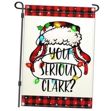 Merry Christmas Garden Flag Outdoor Christmas Vacation Decorations Funny Xmas