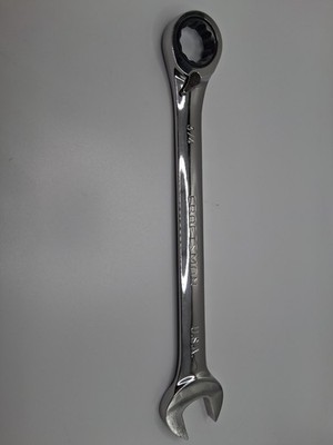 Craftsman USA Reversible Ratcheting Wrench 3/4'' 42419 -GK- -D- USA Nice