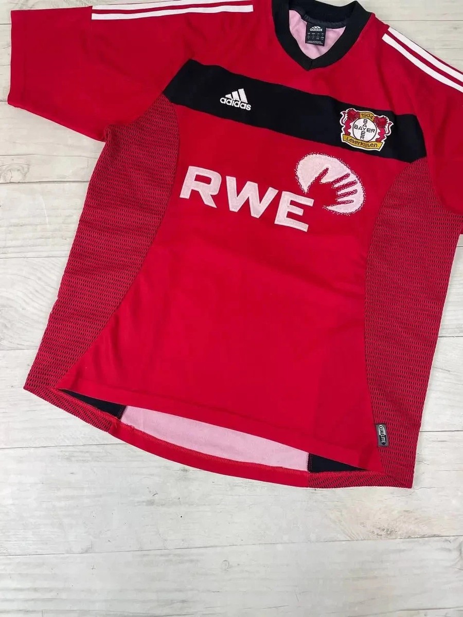 Adidas Bayer Leverkusen 2002 2004 Home Shirt Soccer Jersey Men
