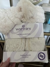 Image of Warmies Lavender Microwaveable Cosy Boots