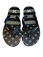 Hurley Men s Sandals Flip Flops Size 10 Black