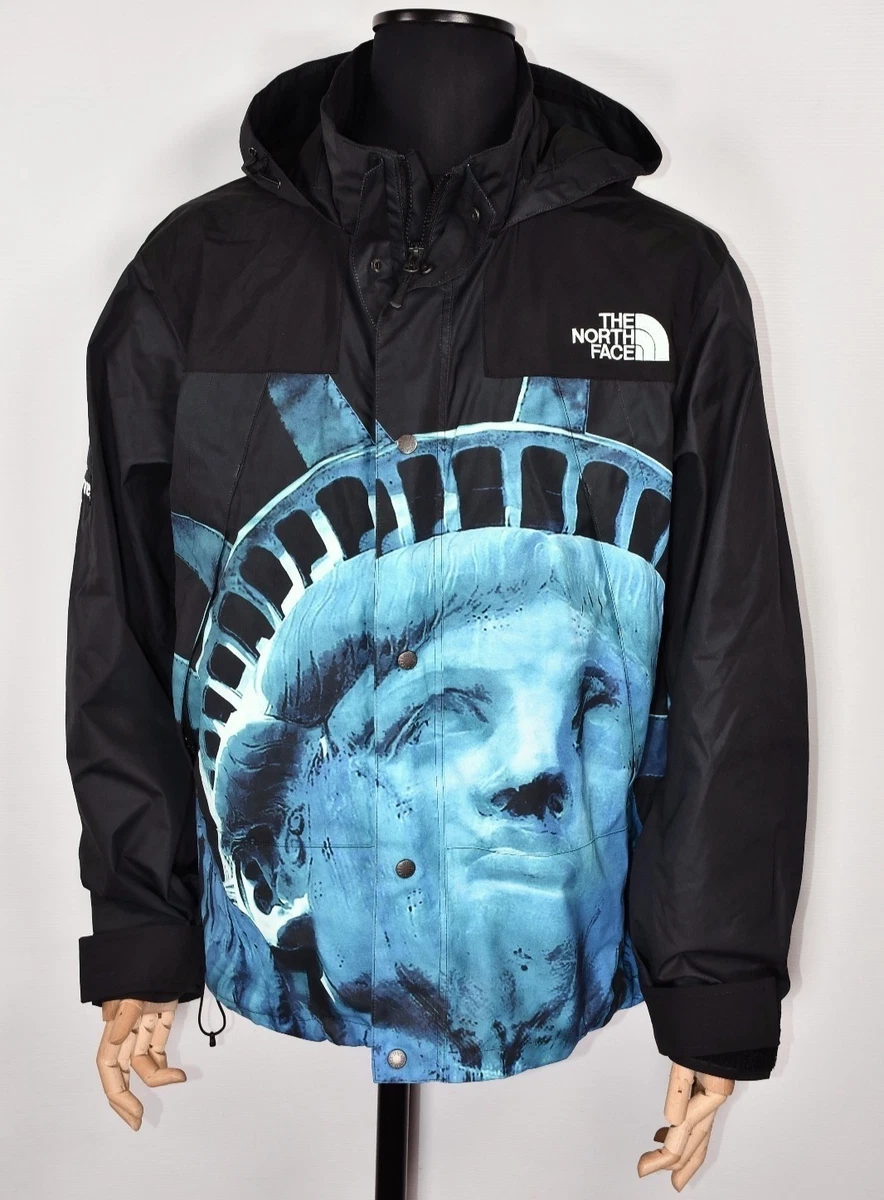 Preços baixos em Supreme x The North Face Preto Casacos, jaquetas