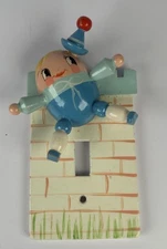 Vintage Humpty Dumpty Light Switch Cover Nursery Decor IRMI