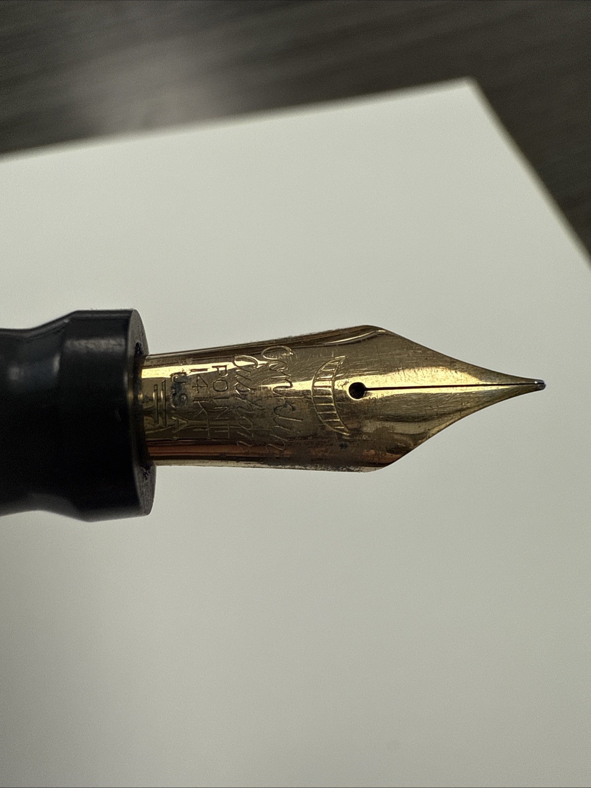 Vintage Opalescent Blue Conklin Fountain Pen