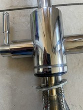 Range master Dual Lever Kitchen Mixer Tap Chrome -with pull out hose, cold drips