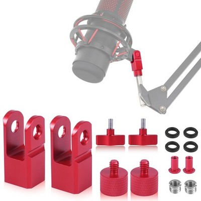 2er-Set Mikrofon-Montageadapter aus Metall für Hyperx Quadcast für Hyperx Qua...