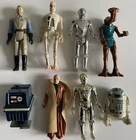 Original Star Wars Figures Lot Of 8 Vintage Good Condition