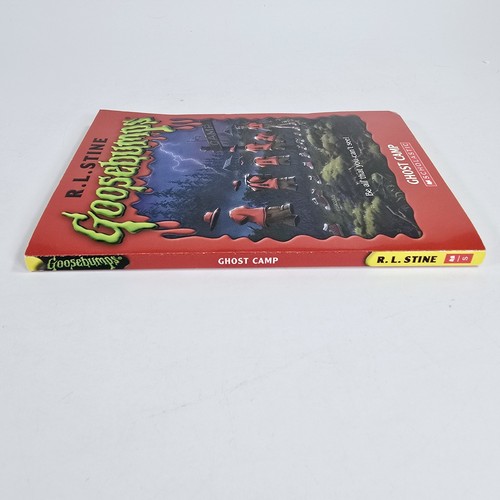 1st Scholastic Print Vintage Goosebumps 1996 #45 Ghost Camp, R.L. Stine - Picture 3 of 7