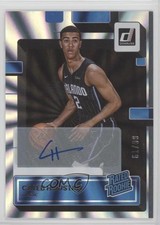 2022-23 Donruss Rated Rookie Holo Laser Signatures 61/99 Caleb Houstan Auto 1dm4