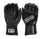 FRANKLIN POWERSTRAP INFINITE SERIES BASEBALL BATTING GLOVES ADULT SMALL BLACK